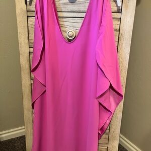 Trina Turk Haipo Ruffled Shift Dress